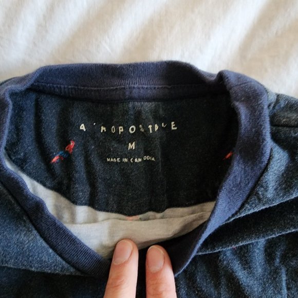 BUNDLE 4 Aeropostale shirts MultiColored (Mediums) - Picture 1 of 8